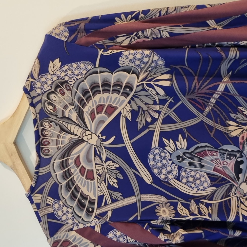 Leona Edmiston purple butterfly dress - Picture 4 of 5